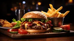 Hamburguesa doble carne